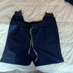 FIGS Navy Jogger Scrub Pants